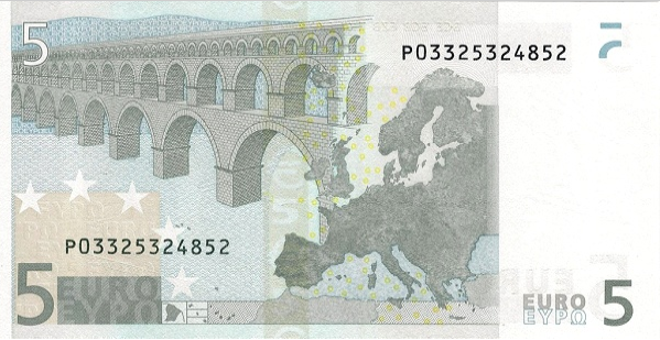 (128) European Union P 8P - 5 Euro (2002-Trichet)